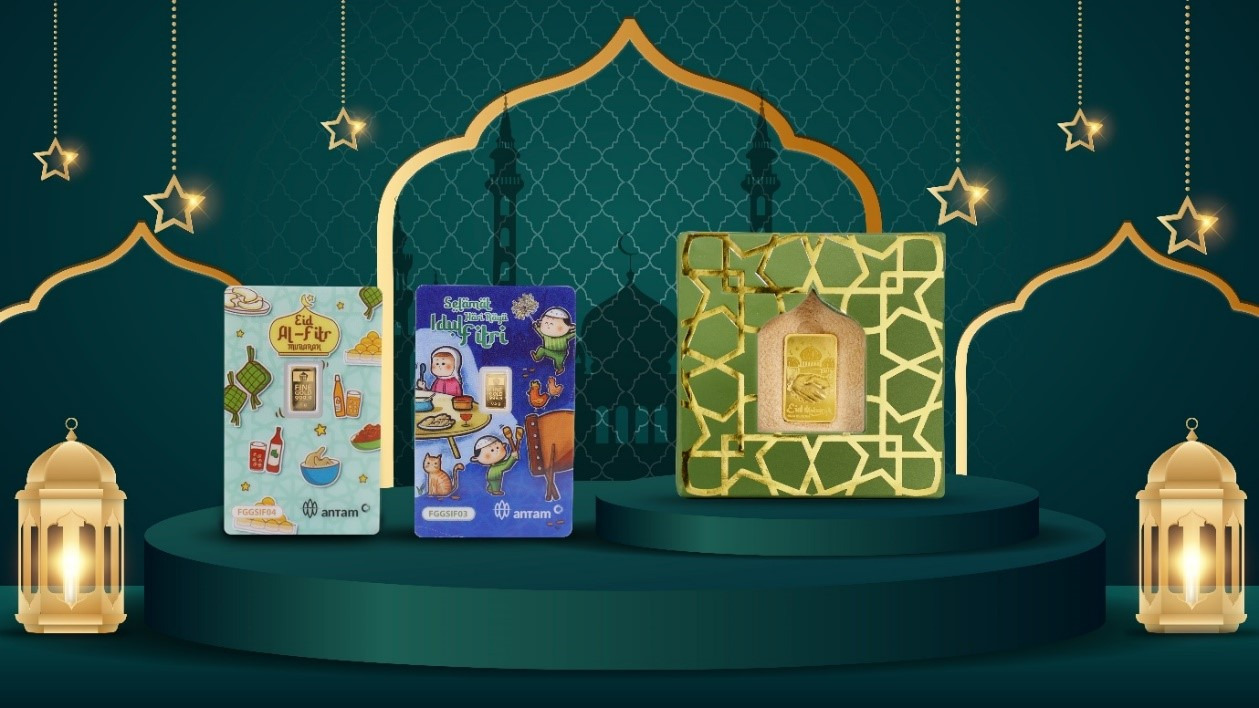 Produk ANTAM LM Edisi menyambut Bulan Ramadan dan Hari Raya Idul Fitri 1444 Hijriah